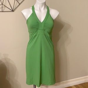 Athleta lime green dress size small